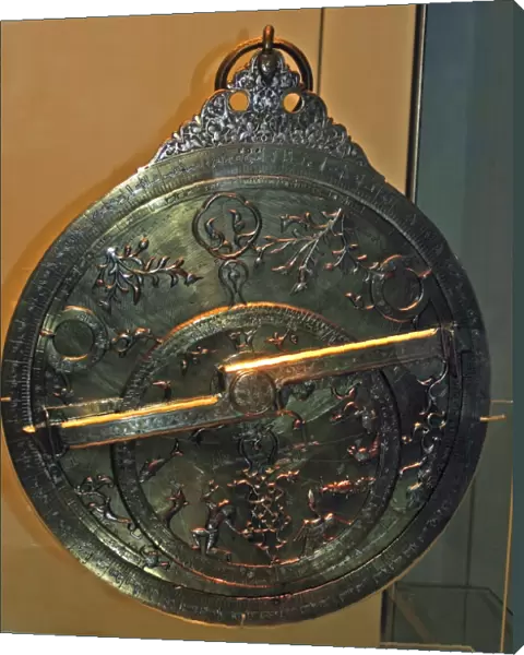 Astrolabe about AD 1345 - 1355 An astrolabe is an astronomical instrument that enables