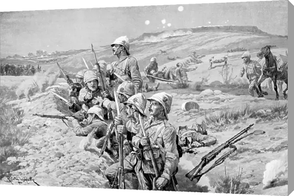 Boer War: Siege of Ladysmith by Boers, 1 November 1899 - 28 February 1900: defending