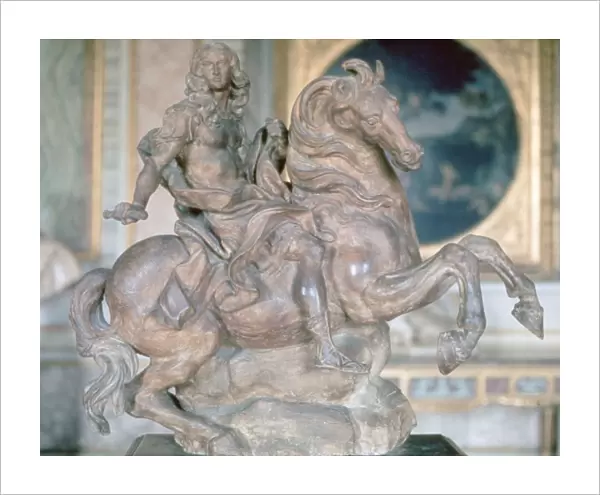 Monument to Louis XIV, 1670. Terracotta. Gianlorezo Bernini (1598-1680) Italian artist