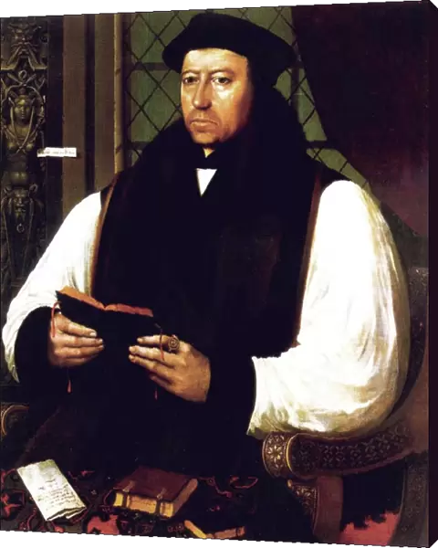 Portrait by Gerlach Flicke, 1545 Thomas Cranmer Archbishop of Canterbury