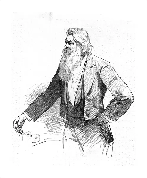 Joseph Wilson Swan (1828-1914) British physicist and chemist. Photography (bromide paper)