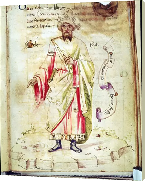 Jabir Ibn Hayyan, Abu Musa (c721-c815 - Al Jabir: Geber) Arab alchemist. Court physician