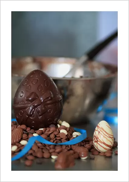 Chocolate and easter eggs