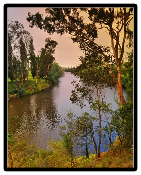 A view of the Tambo river, east Gippsland, Victoria, Australia