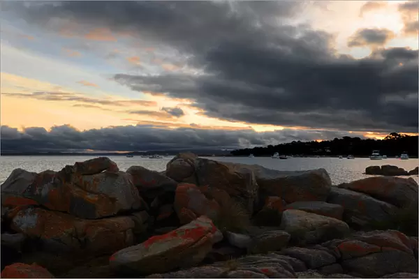 Coles Bay, Freycinet Peninsular, East coast of Tasmania, Australia