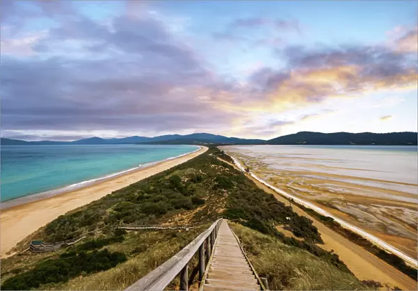 The Neck of Bruny Island, South Eastern Coast of Tasmania, Australia