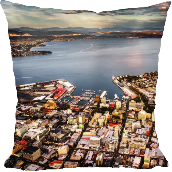 Aerial View of Hobart