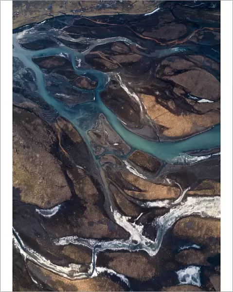 The art of nature from above, Iceland