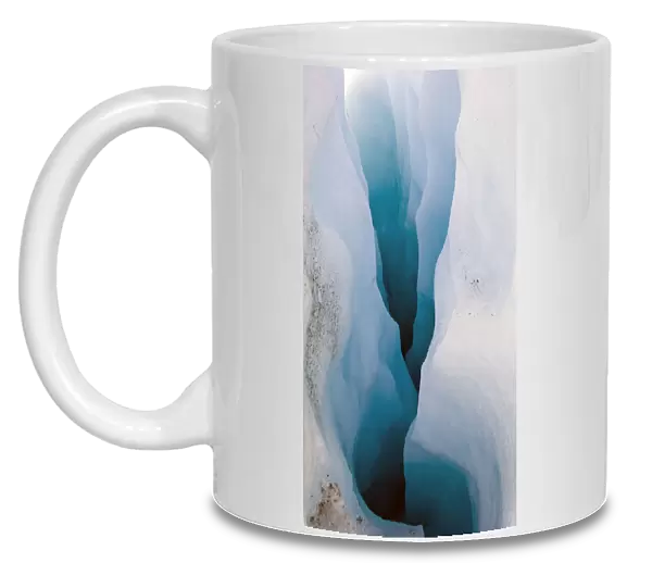 Crevasse in Franz Josef Glacier