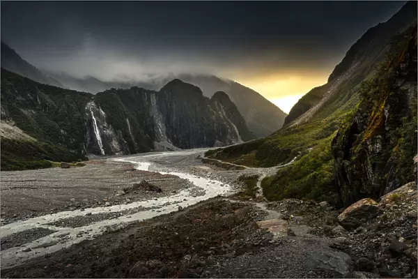 The Valley of Fox Glacier, New Zealand