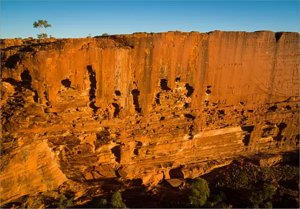 Dramatic Kings Canyon in outback Australia