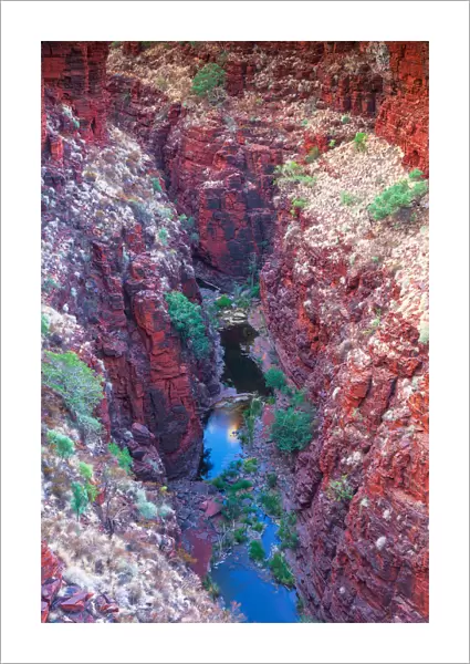 The gorges of Karijini National Park Western Australia