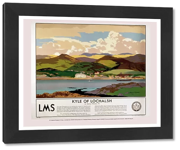Kyle of Lochalsh, LMS poster, 1923-1947
