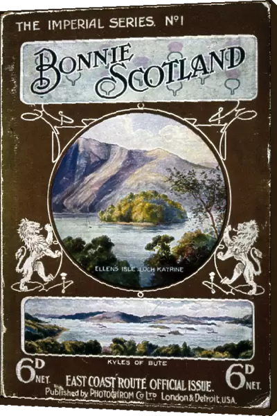 Bonnie Scotland, North Eastern Railway (NER) guidebook, c 1920s