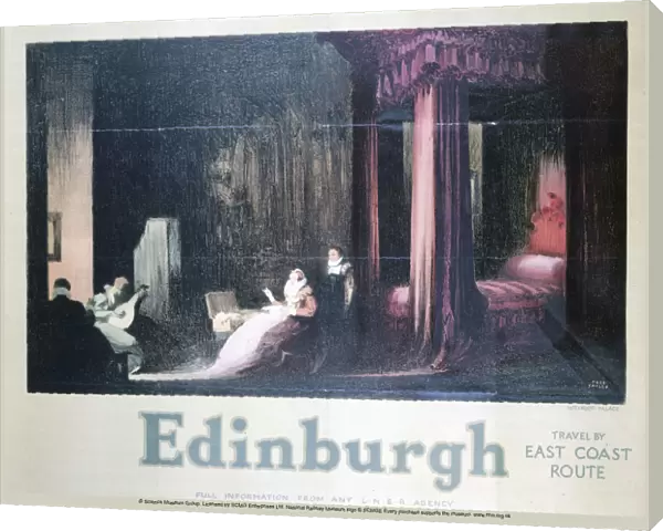 Edinburgh - Holyrood Palace, LNER poster, 1930