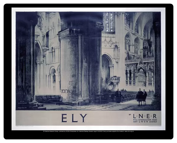 Ely, LNER poster, 1932