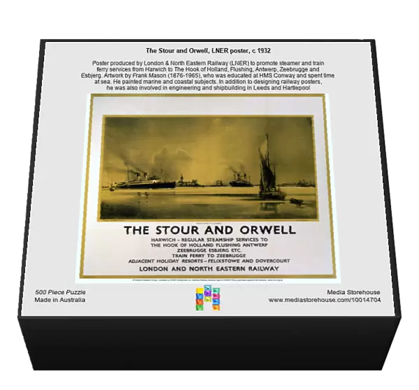The Stour and Orwell, LNER poster, c 1932
