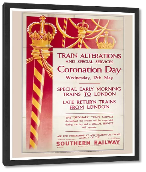 Coronation Day, SR poster, 1937