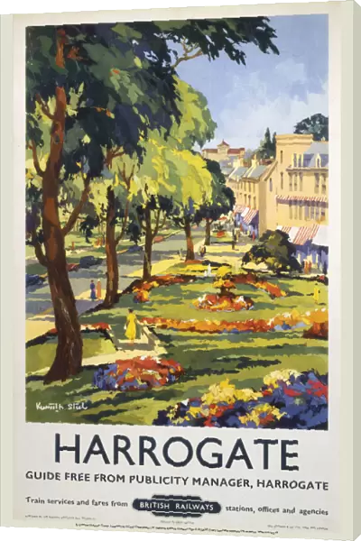 Harrogate, BR poster, 1953