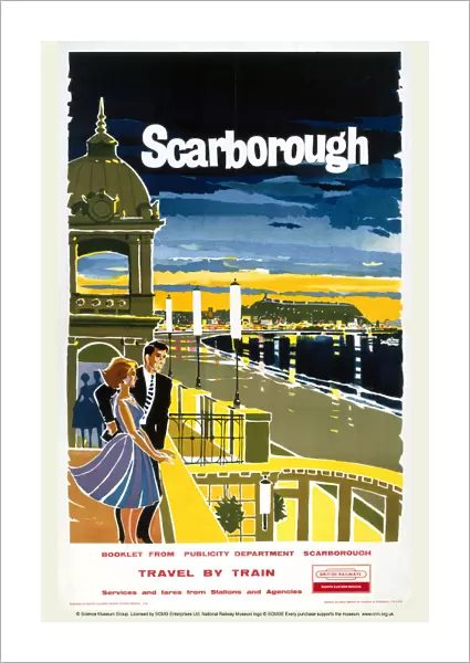 Scarborough, BR poster, 1961