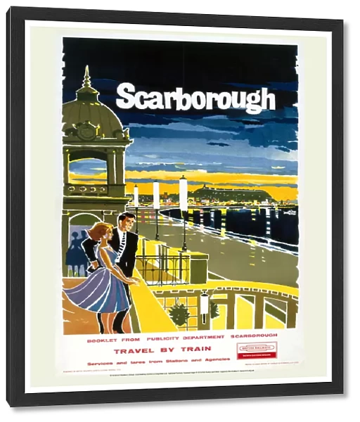 Scarborough, BR poster, 1961