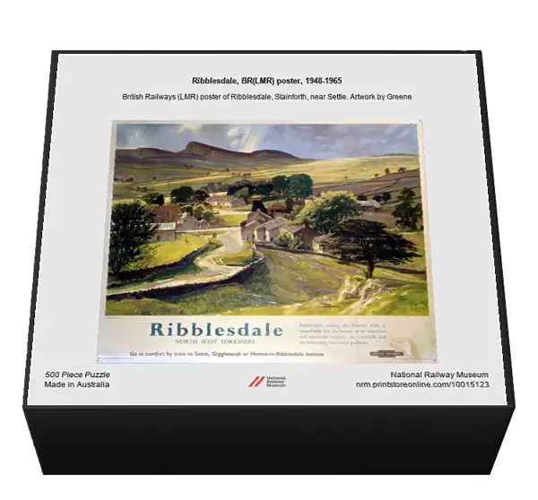 Ribblesdale, BR(LMR) poster, 1948-1965
