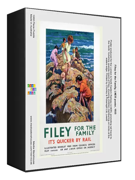 Filey for the Family, LNER poster, 1935