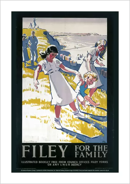 Filey for the Family, LNER poster, 1931