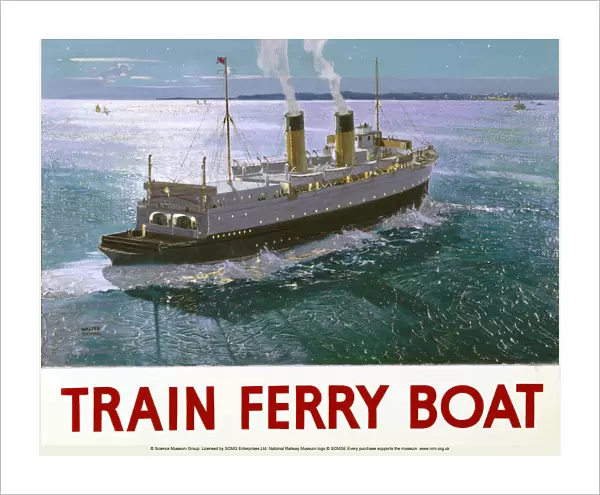 Train Ferry Boat, 1936