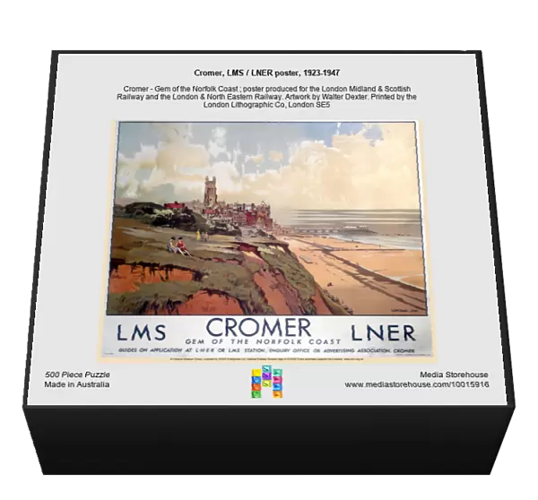 Cromer, LMS  /  LNER poster, 1923-1947