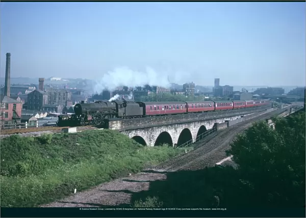 BR steam locomotive No. 45647, 30th May 1966. (T. Linfoot slide, 8  /  153B)