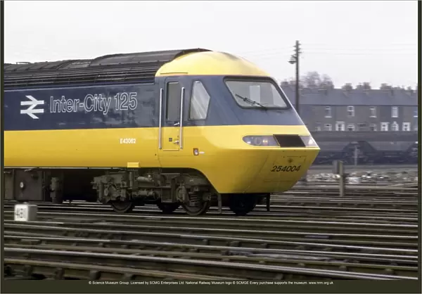 Inter-City 125 diesel locomotive number 254004, by Chris Hogg, 1993. These High Speed