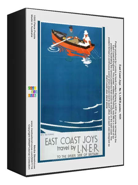 East Coast Joys - No 5, LNER poster, 1931