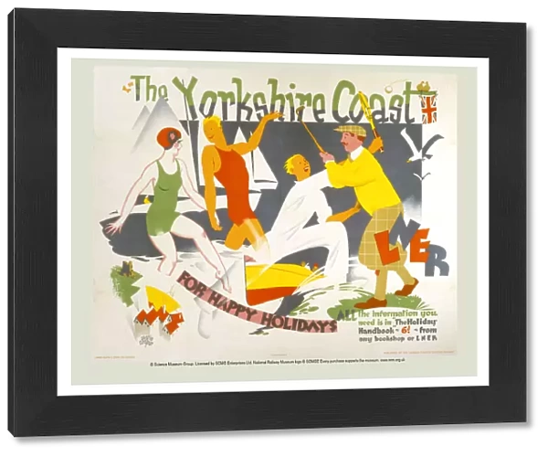The Yorkshire Coast, LNER poster, 1930