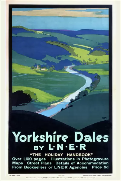 Yorkshire Dales, LNER poster, 1923-1947