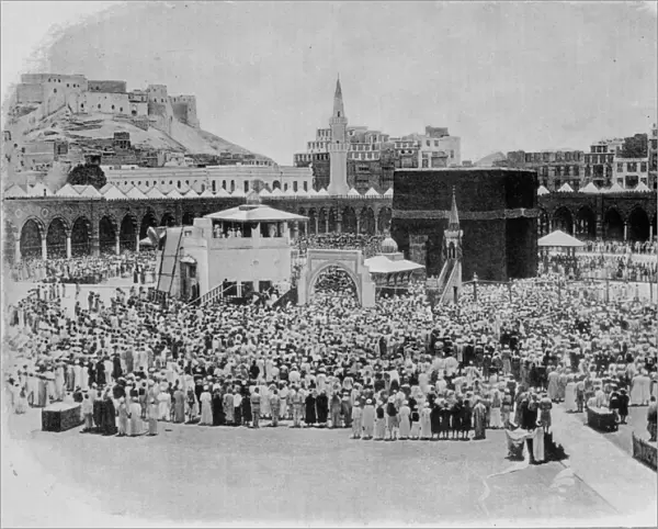 Pilgrims At Mecca