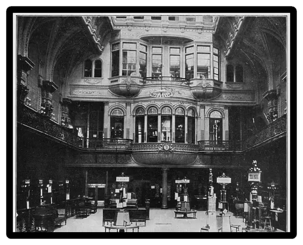 Stock Exchange Interior 1930