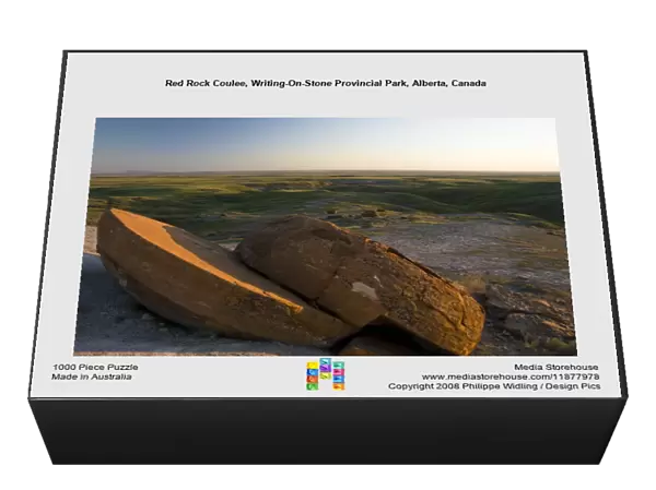 Red Rock Coulee, Writing-On-Stone Provincial Park, Alberta, Canada