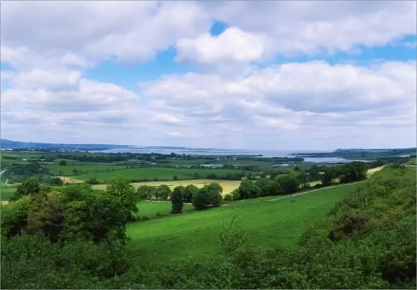 County Waterford, Ireland, Landscape Looking Towards Dungarvan