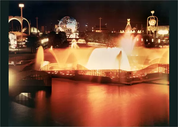 The Fountain Of The Continents At the 1964 New York Worlds Fair