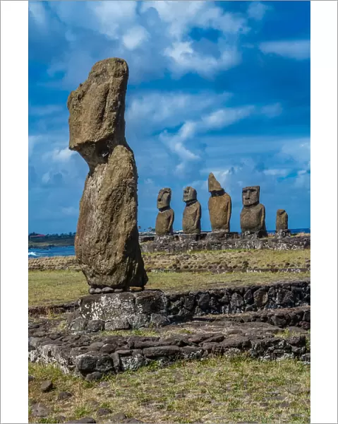 Moai statues of Easter Island