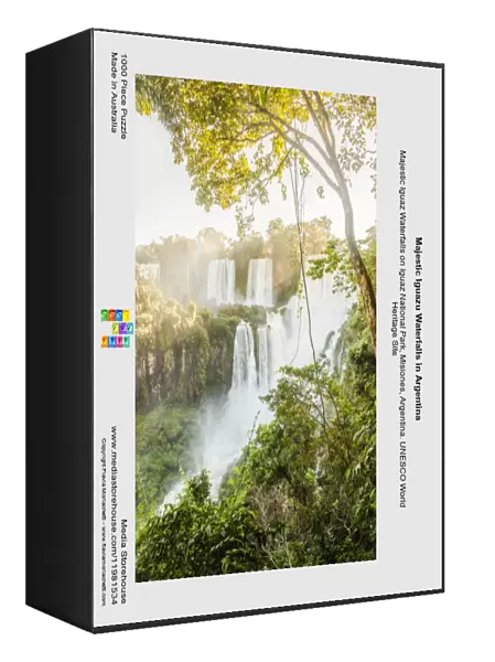 Majestic Iguazu Waterfalls in Argentina