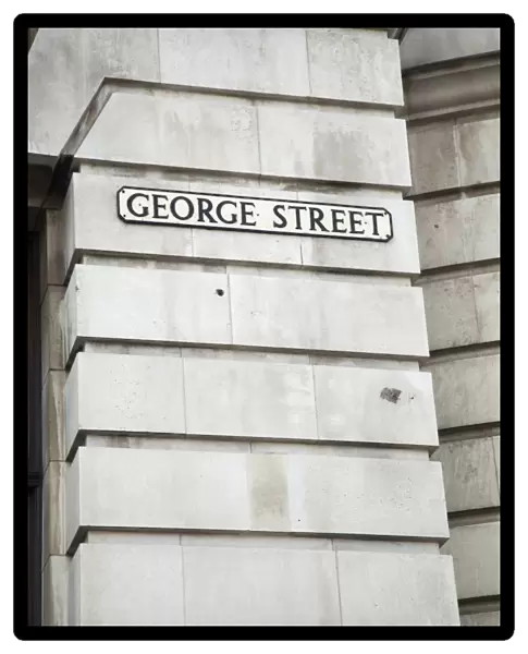 George Street, Edinburgh, Scotland. UK
