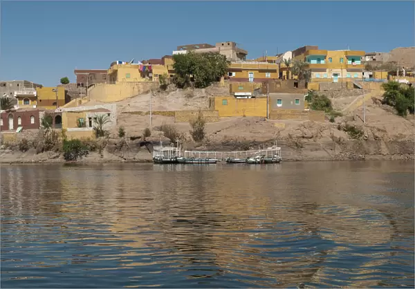 The picturesque Shallal village on Lake Nasser