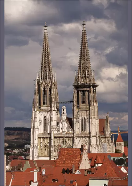 Regensburg Cathedral, Regensburg, Bavaria, Germany