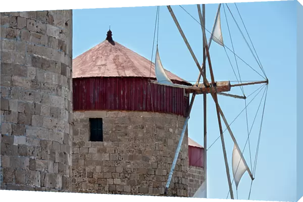 Windmills in Rhodes