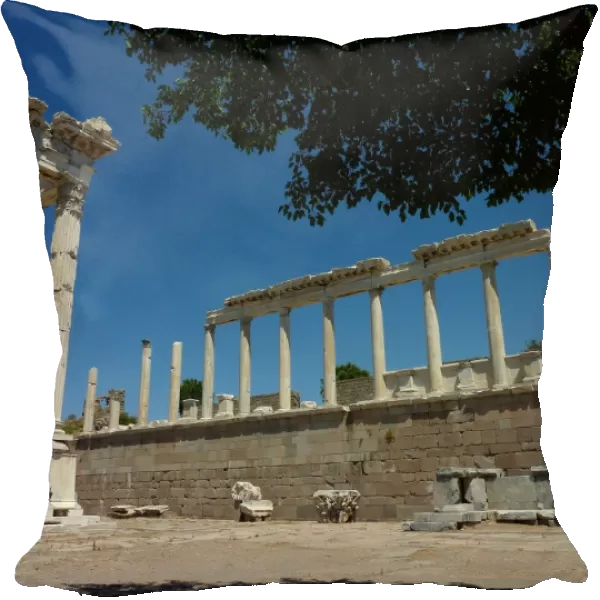 Temple of Trajan in ancient Pergamon