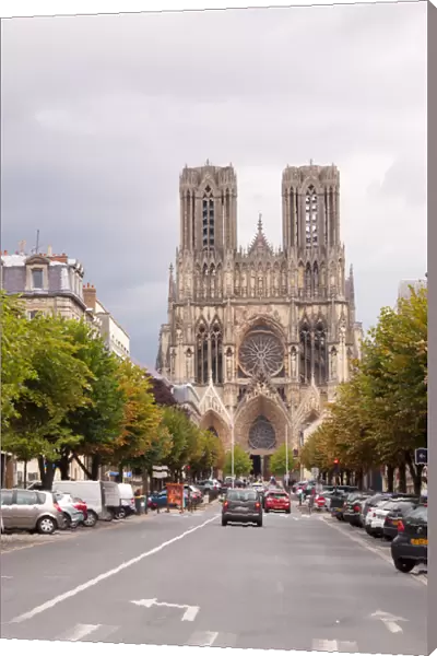 Cathedral of Reims. Marne France