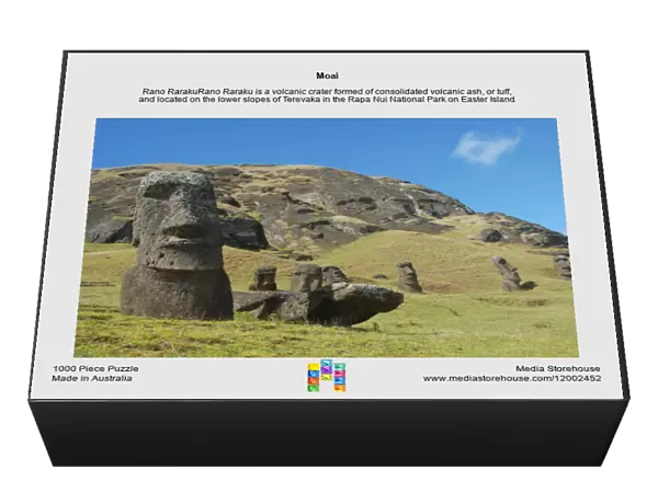 Moai. Rano RarakuRano Raraku is a volcanic crater formed of consolidated volcanic ash