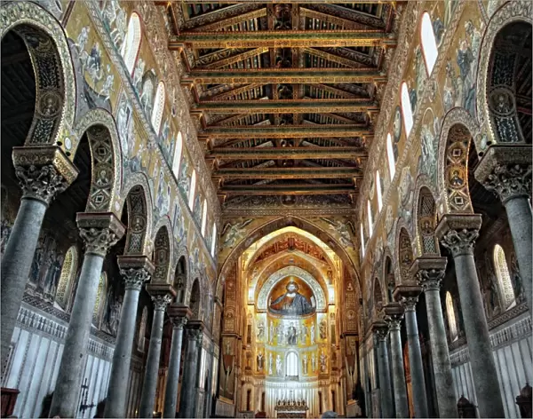 Interior of the Cathedral of Monreale